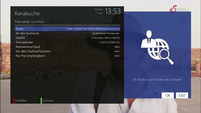 OpenATV - Sendersuchlauf смотреть онлайн