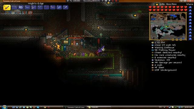 Pre Hardmode Undead miner farm Terraria 1.3 смотреть онлайн