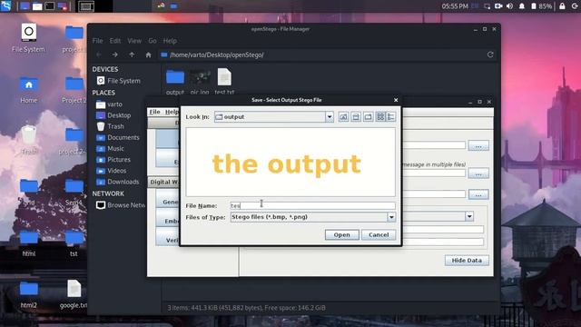 How to hide the message file in the picture смотреть онлайн