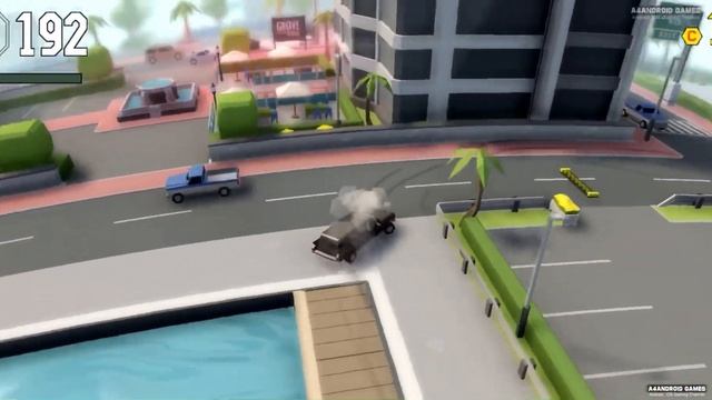 Reckless Getaway 2 - All Levels Gameplay- iOS / Android Sports Car 🚗 Escaping from Police 🚓 смотреть онлайн