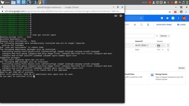 Quick Installation NGINX Webserver with Virtual Machine Google Cloud Platform (Ubuntu Server 18.04) смотреть онлайн