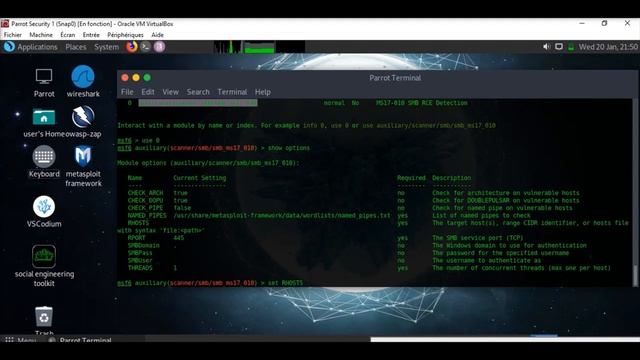 Use Metasploit to identify a machine vulnerable to MS17-010 смотреть онлайн