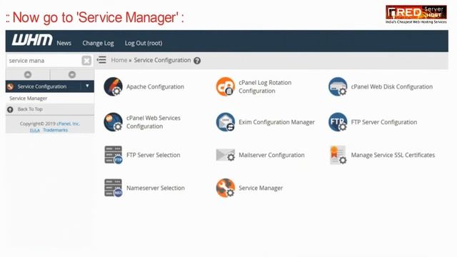 HOW DO I DISABLE/ENABLE ANY CPANEL SERVICES IN WHM ROOT? [STEP BY STEP]☑️ смотреть онлайн