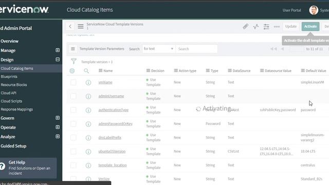 Launch Ubuntu Linux VM in Azure using ServiceNow Cloud Provisioning and Governance смотреть онлайн
