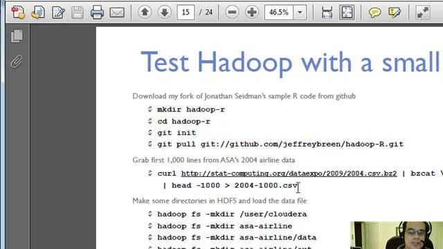 How to get Rhadoop running with R and Hadoop bridged thanks to this tutorial смотреть онлайн