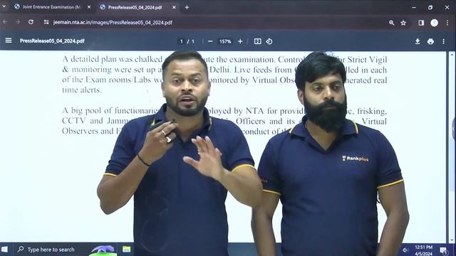 Urgent NTA Update | NTA Rules Against CHEATING | JEE MAIN 2024 | Manoj Sir & Rahul Sir | #jee2024 смотреть онлайн