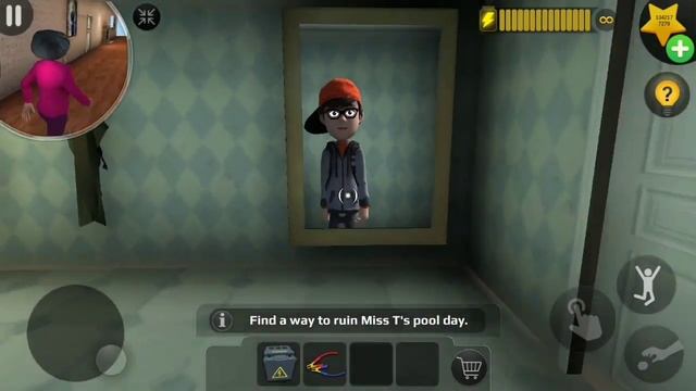 Scary Teacher 3D Version 5.24 | Up In The Air Prank смотреть онлайн