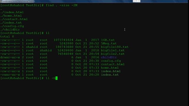 Linux find command examples part2 смотреть онлайн