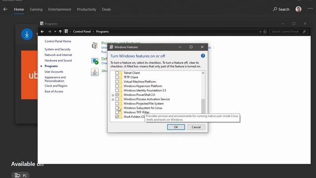 Windows Subsystem for Linux Etkinleştirme смотреть онлайн