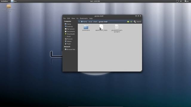 Add Power Off Option to the Gnome Shell User Menu ~ Gnome 3 Ubuntu 11.04 смотреть онлайн