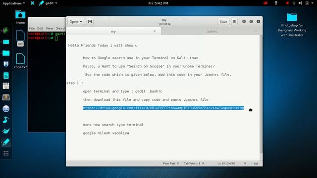 how to Google search use in your Terminal on Kali Linux смотреть онлайн