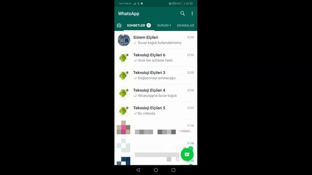 Whatsapp'ta Kişiye Özel Duvar Kağıdı Ayarlama [Yeni Özellik] смотреть онлайн