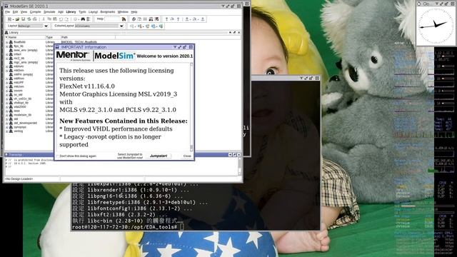 EDA 設計流程與整合 - Week11 Mentor Graphics modelsim 安裝說明 смотреть онлайн