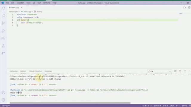 vs code 2 | How to setup/configure visual studio code for C/C++|windows 10 |vs code |hindi (2020) смотреть онлайн
