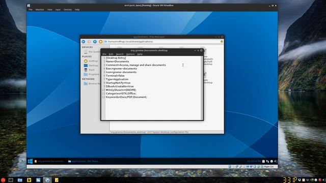 Xfce Gnome Hybrid Arch Linux смотреть онлайн