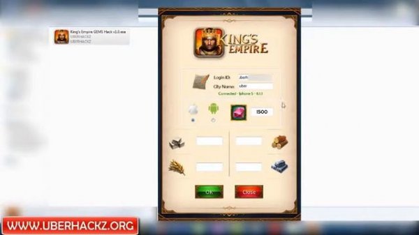 KINGS EMPIRE IOS ANDROID GEMS