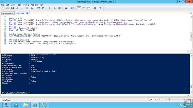 [Hyper-V] 2-Creating A Virtual Machine смотреть онлайн