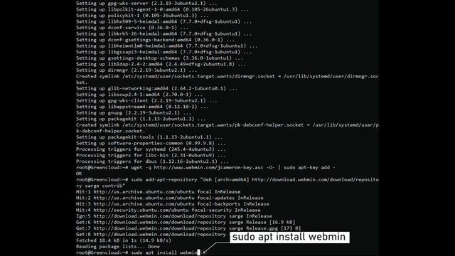 How to install Webmin on Ubuntu 20.04 | VPS Tutorial смотреть онлайн