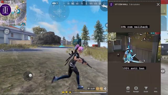 XIT IOS GRÁTIS PELO SCARLET ATUALIZADO - ANTI BAN - HACK PARA RANQUEADA - FREE FIRE HACK смотреть онлайн