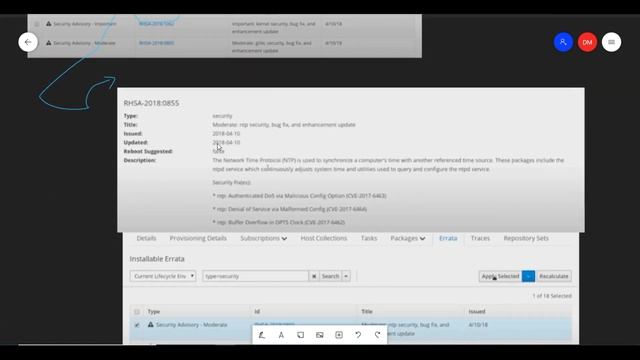 #RedHat Satellite Security Patches. смотреть онлайн