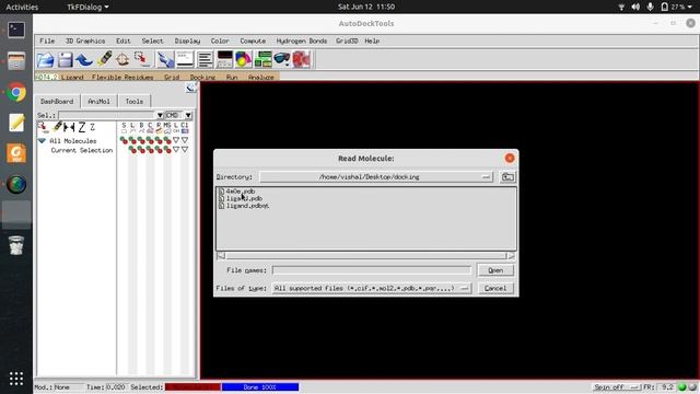 Molecular Docking by Autodock Vina in Ubuntu 20.04 | Visualization in PYMOL and PLIP. смотреть онлайн