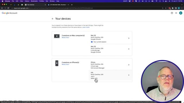 How do I find all of the devices where my Google Account is logged in? смотреть онлайн