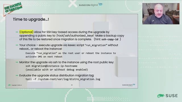 Major version upgrades: SUSE Public Cloud Distribution Migration System (DMS) and SUSE Manager смотреть онлайн