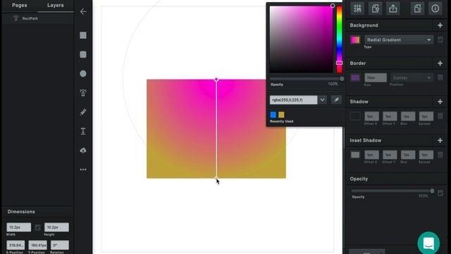 Vectr Interactive Lessons :: Gradients смотреть онлайн