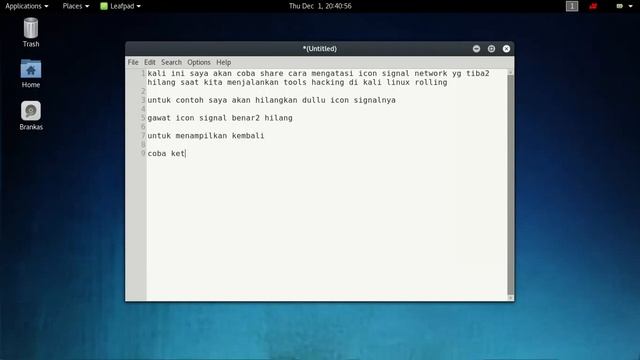 mengatasi icon signal network yg hilang di kali linux rolling смотреть онлайн