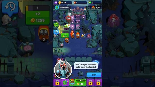 Tomb Miner - Idle Merge Gameplay Mobile Game Walkthrough All Levels Android Ios #1 смотреть онлайн