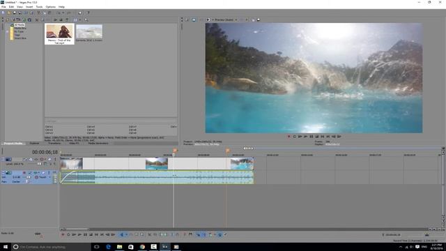 How to Create Underwater Audio (Muffled) Effect in Sony Vegas смотреть онлайн