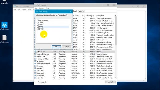 How to Set Process Priority and Affinity processor Automatically смотреть онлайн