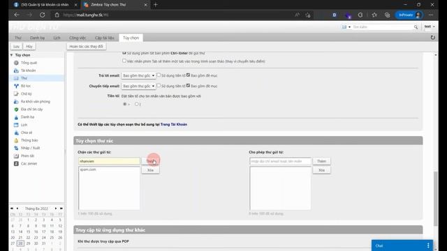 Hướng dẫn thêm cho email vào spam hoặc whitelist zimbra смотреть онлайн