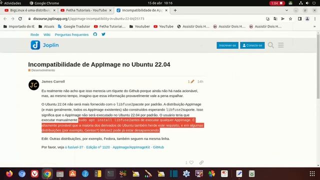 Como executar App .appimage no Linux Ubuntu 22.04 - Dicas Rápidas Linux Ubuntu смотреть онлайн