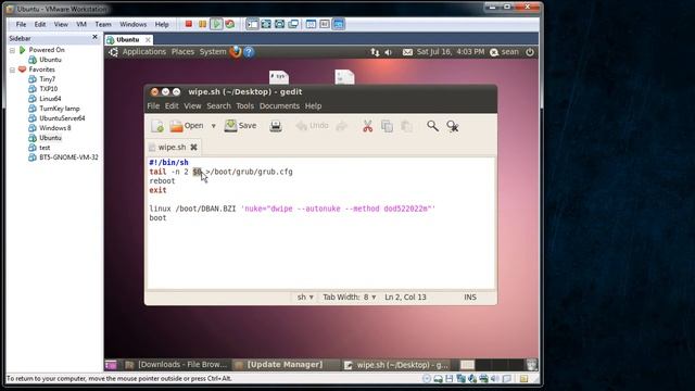 Linux Self-destruct Program смотреть онлайн