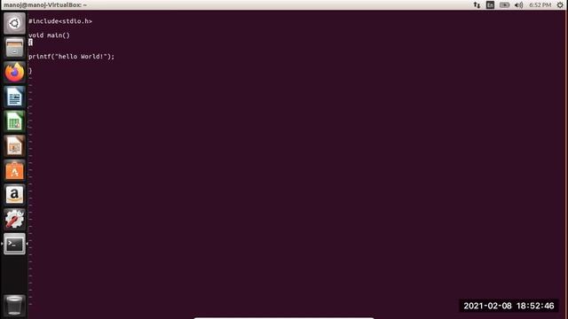 How To run C program in Linux смотреть онлайн