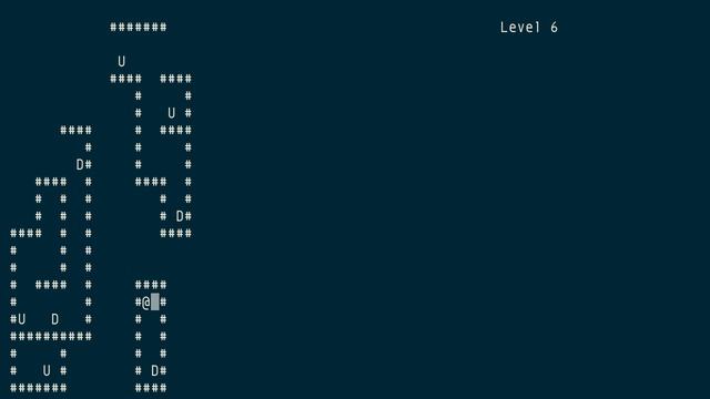 Interactive 3D Maze, ncurses, in terminal смотреть онлайн