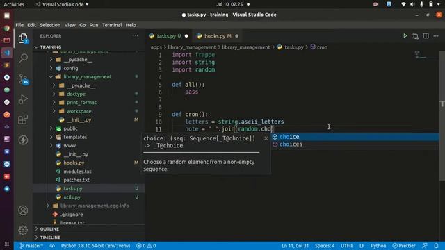 ERPNext/Frappe Framework : Schedulers and Automating Tasks смотреть онлайн