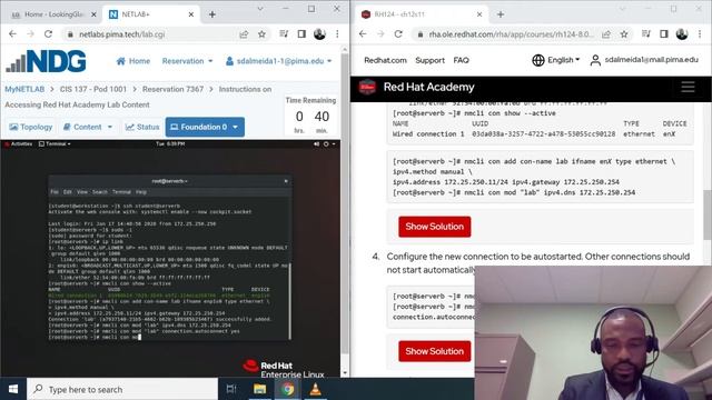 Linux Operating System CIS 137 Lab 11: Managing Network in Linux смотреть онлайн
