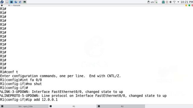 19 GNS3 setup VPCS topology add VPCS смотреть онлайн