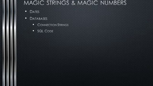 Magic Strings And Magic Numbers смотреть онлайн