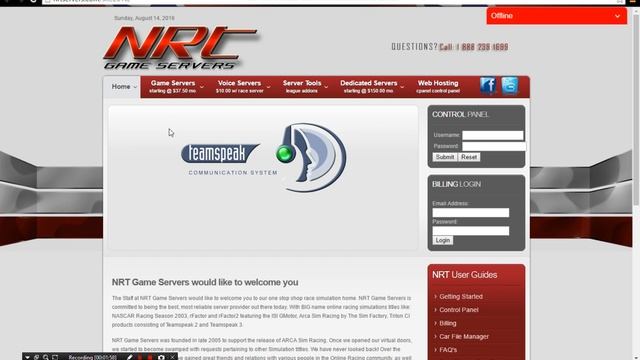 How To Host Your Own Rfactor And TeamSpeak Server смотреть онлайн