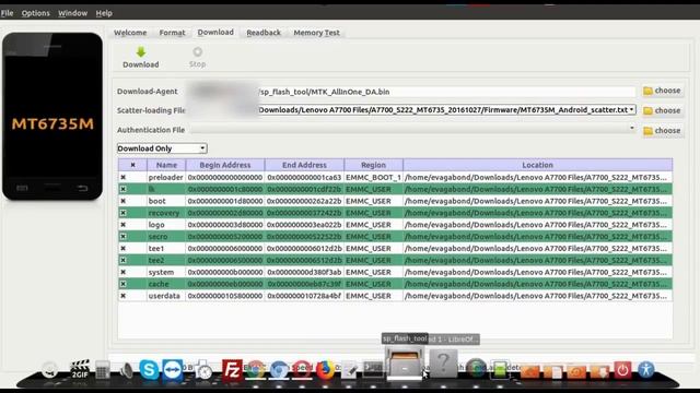 Flash Lenovo A7700 & Other MTK Based Android Phones Using SP Flash Tool смотреть онлайн