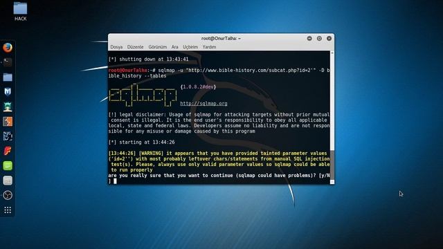 Linux Hack #2 - SqlMap Site Hack 2017 смотреть онлайн