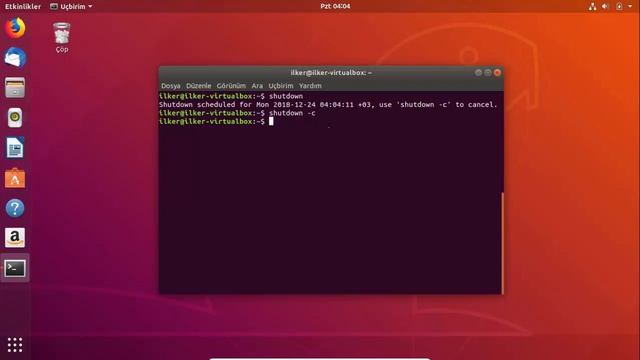 GNU LİNUX bilgisayarı kapatmak смотреть онлайн