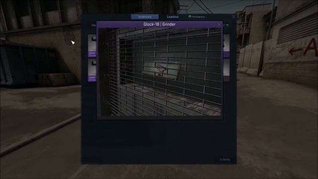 Glock-18 | Grinder - Black + Gray Patterns - Skin Showcase смотреть онлайн