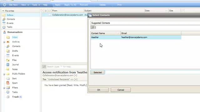 IceWarp Server 10.2 - Personal Data Sharing in The IceWarp WebClient смотреть онлайн