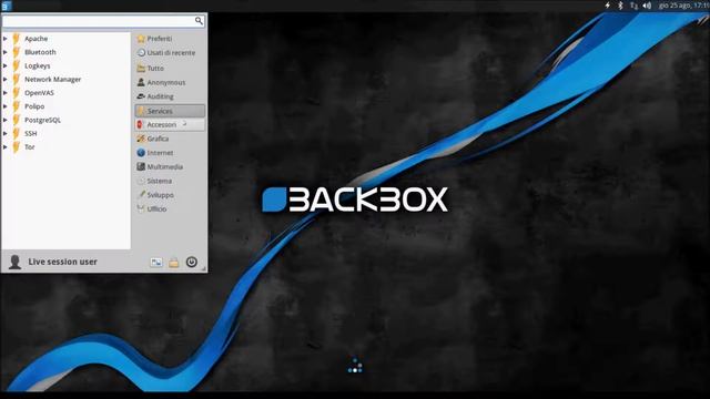 BackBox Linux 4.6 XFCE смотреть онлайн