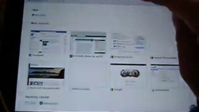 Ubuntu linux on HP touchpad with gestures & onscreen keyboard: chrome смотреть онлайн