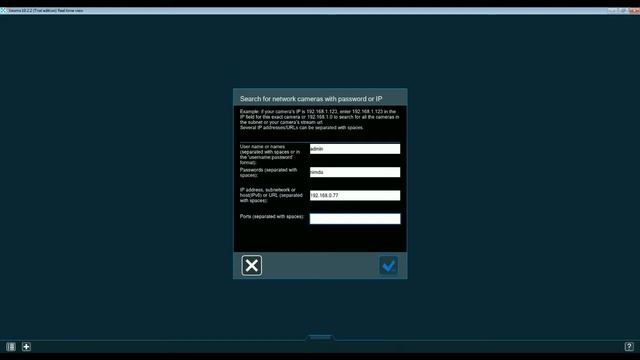 Xeoma Video Surveillance: Adding a Camera via 'Search by ip/password' Option смотреть онлайн